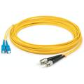 Add-On This Is A 1M Sc (Male) To St (Male) Yellow Duplex Riser-Rated Fiber ADD-ST-SC-1M9SMF